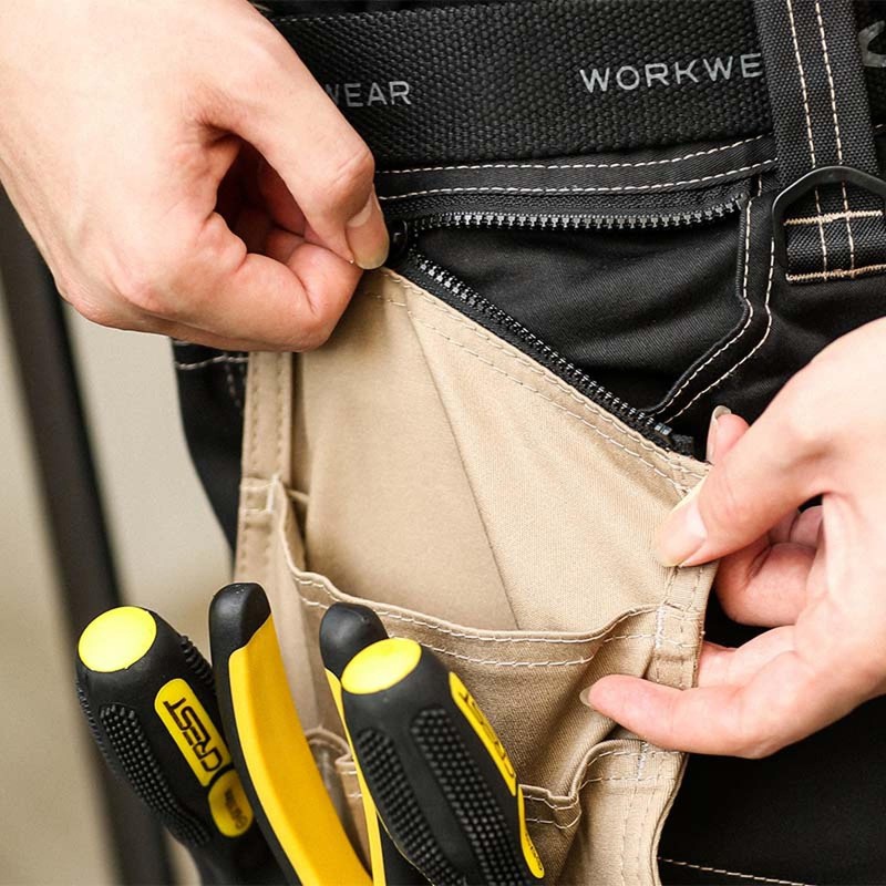 WORK IDEA Builder Work Shorts for Men - Durable Summer