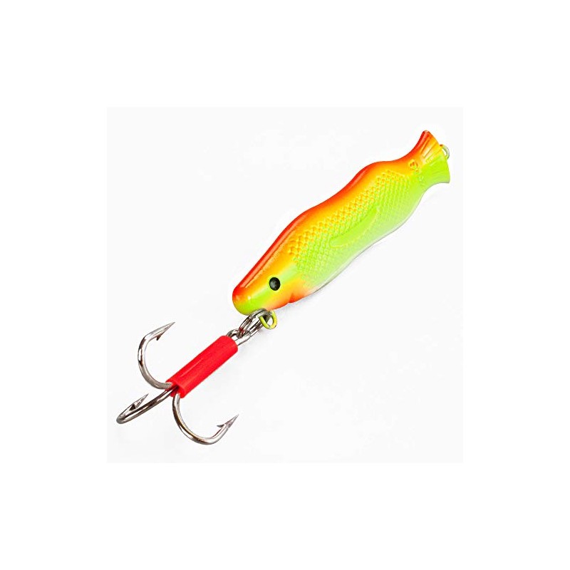 Team Deep Sea Cod Jig Lure 400g Orange/Yellow