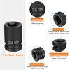 sourcing map 4 Point Square Socket 1/2" Drive 13mm Metric