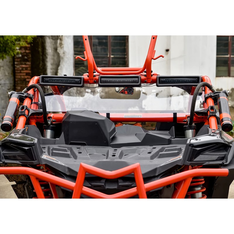 SAUTVS Rear Windshield Kit for Maverick X3, Heavy Duty Back