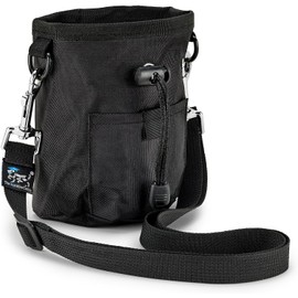 The Little Dipper Treat Pouch ™ Great for Dog Training, Durable, washable, drawcord pouch with removable pouch liners, sling-style strap & non-slip belt, perfect for essentials without being bulky