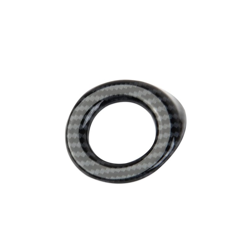 Carbon Fiber Engine Start Push Button Cover Trim for GMC