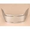 Unbranded Chrome Front Fender Trim Skirt Flame for Harley Road