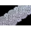 Embroidered and Durable White Lace Table Runner-Feminen 12''x120'' with Floral
