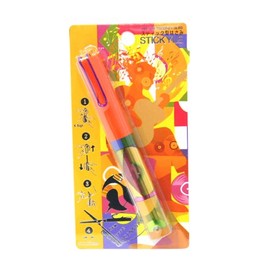 STICKYLE(スティッキール) 鋏(はさみ・ハサミ) ボサノヴァ柄 オレンジ