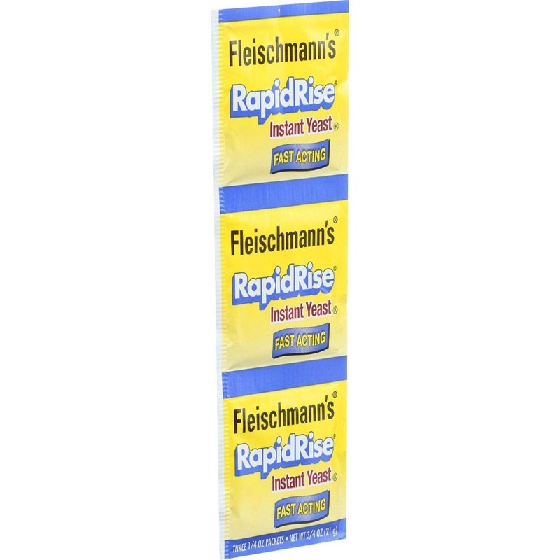Fleischmanns Yeast, Yeast Rapid Rise Active, 0.25 Ounce, 9 Pack