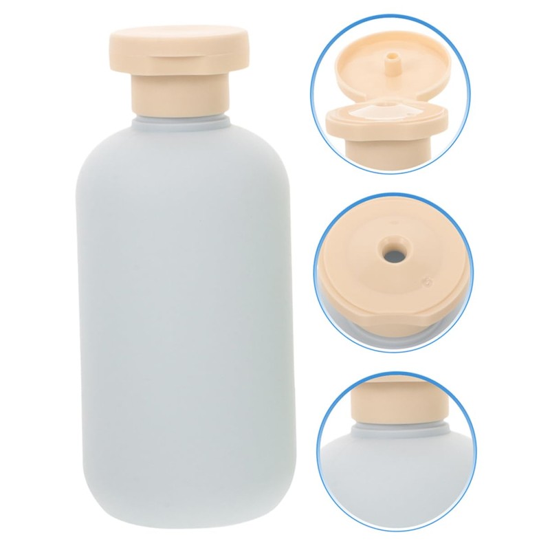 SAFIGLE 200ml Multi-purpose Travel Bottles Refillable Shampoo Conditioner Lotion Dispensers