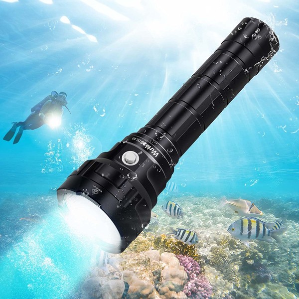 Wurkkos DL40 Diving Flashlight, Bright Max 5000 Lumen Scuba Dive