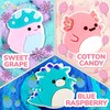 Original Squishmallows Premium Cloud Slime, 3-Pack, 9 Add Ins, 8