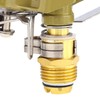 360 Degree Rotating Irrigation Sprinkler Head, Garden Sprinkler Head, Zinc