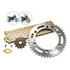 Kit Arrastre Sprocket Para Italika Dm150 Dm 150 Roja Reforza