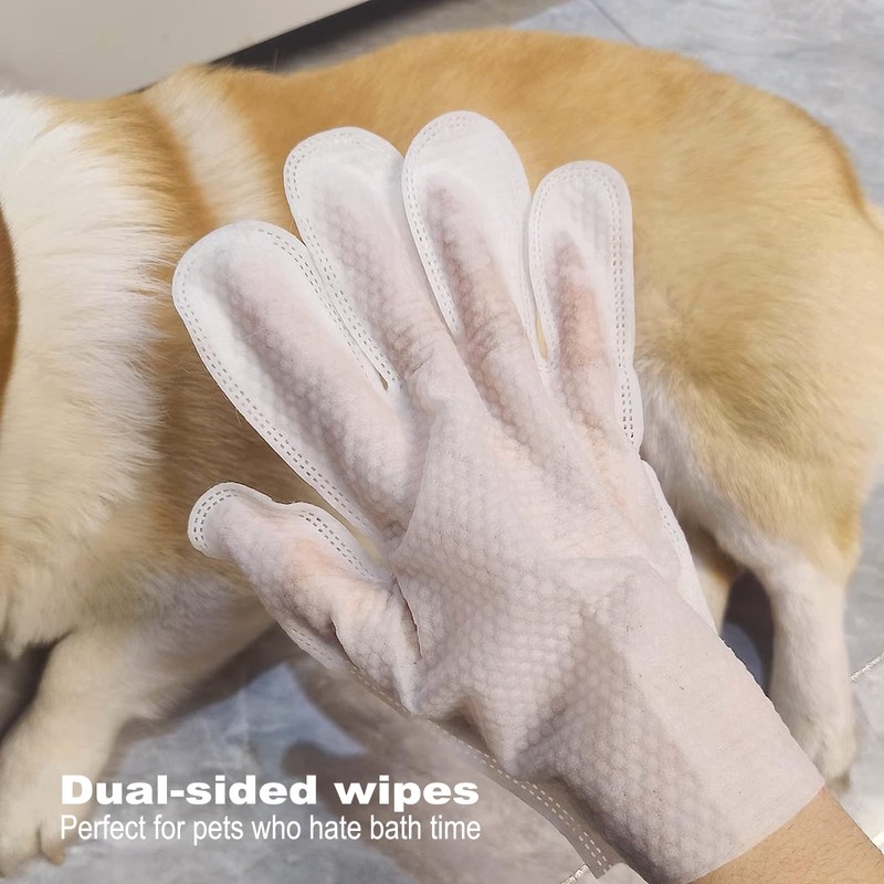 Mr Hsiung & Mrs Yin Pet Glove Wipes for Dogs