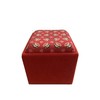 Paul Frank Love Ottoman Red