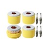 HONTAYOKA 4 Pack AFZE30 GX390 Air Filter w/Spark Plug Replace