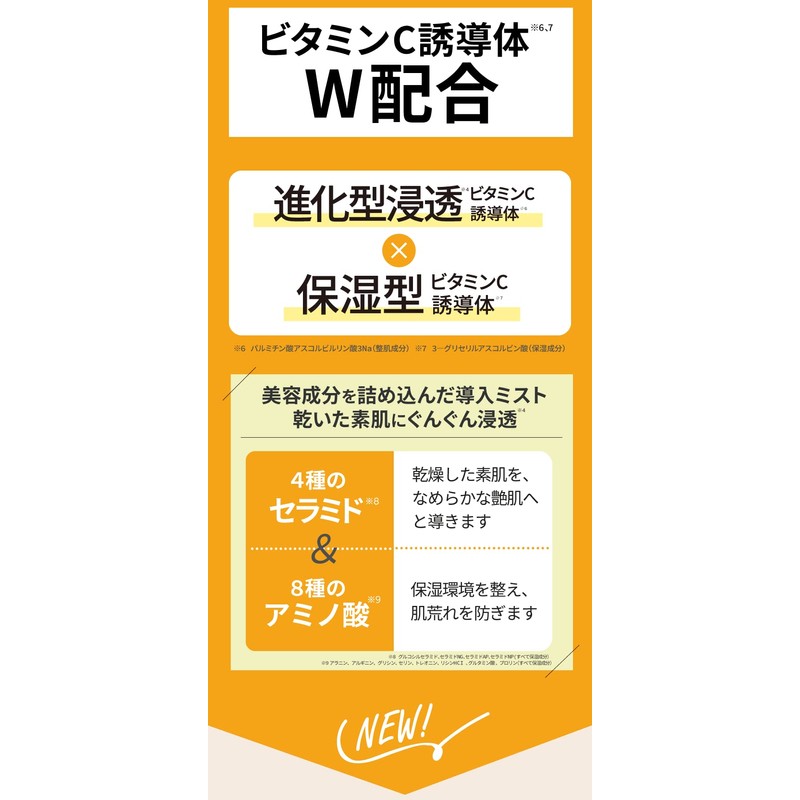 COLMi VC Balance Mist 5.3 oz (150 g) Mist Lotion,