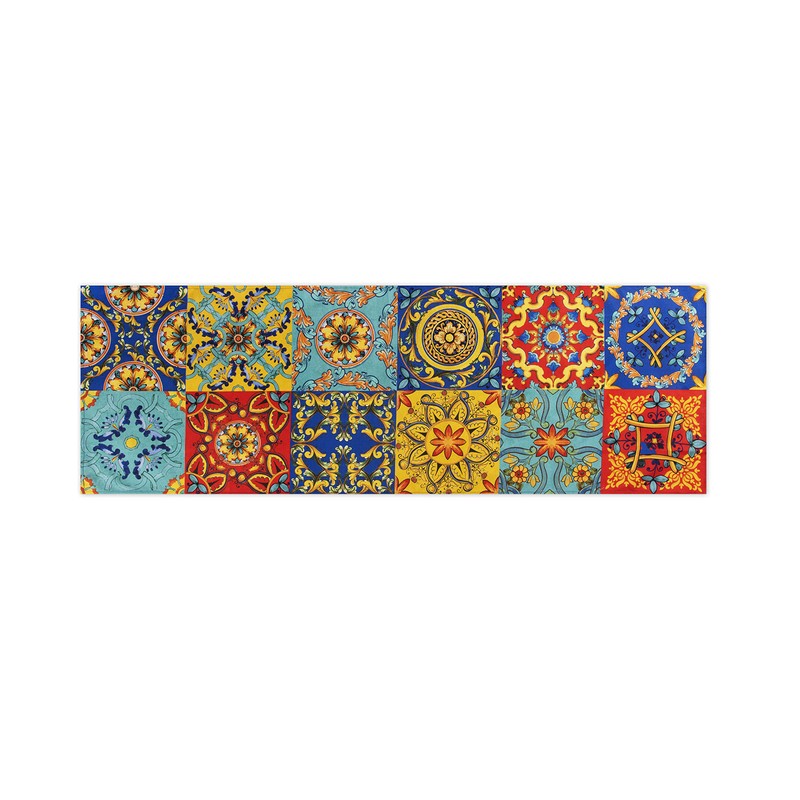 Excelsa Trinacria 100% Cotton Table Runner 140 x 45 cm