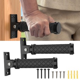 Koalafast Flip Up Grab Bars for Seniors for Wall 6.7 Inch (2 Pack)