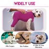 IDOMIK Dog Recovery Suit,Thigh Wound Protective Sleeve for Dogs,Anti Licking