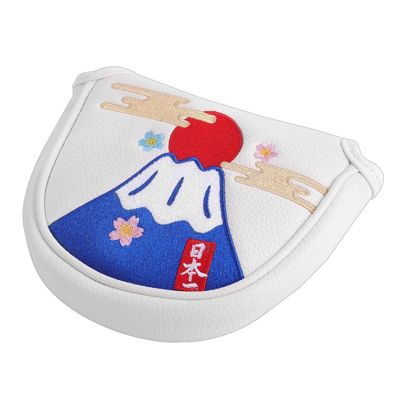 SHABIER Mt. Fuji, Japan Design Mallet Putter Headcover with Centre