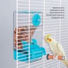 HardcorePet Bird Cage Accessory Hanging Feeder, No Mess Bird Cage