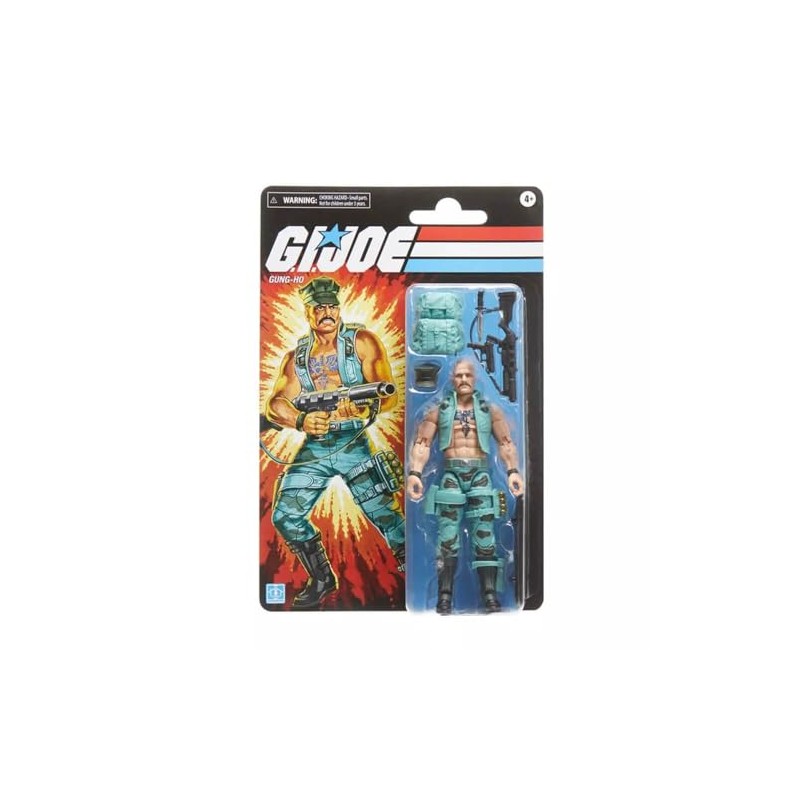 Hasbro F4766 G.I. Joe Retro Collection Action Figure 2022 Gung-Ho