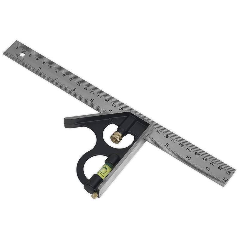 Sealey Ak6095 Combination Square 300Mm