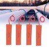 4 Pcs Silicone Rubber Heating Pad Flexible Silicone Heater Mat
