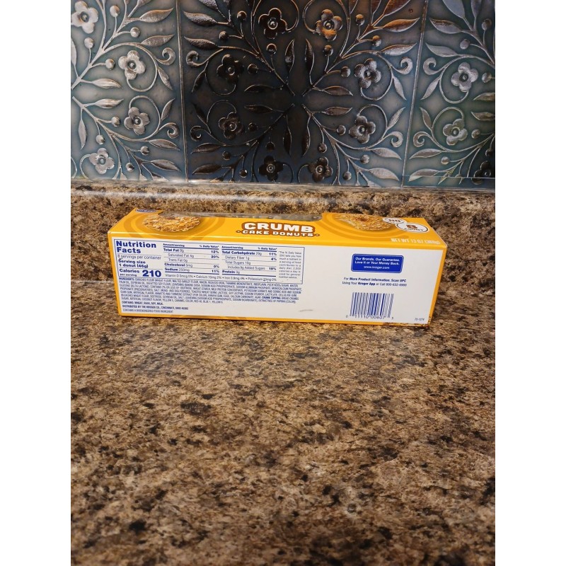 Kroger Donuts ~ 8 Cnt. - Chocolate