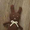 LAWKUL Baby Soft Toys 100% Cotton Bunny Rabbit Knit Toy