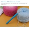 4mm Crochet Hooks Crochet Knitting, Ergonomic Soft Handles Crochet Hooks
