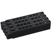 Set of 4 Folding Rulers 1 Metre Portable Plastic Folding