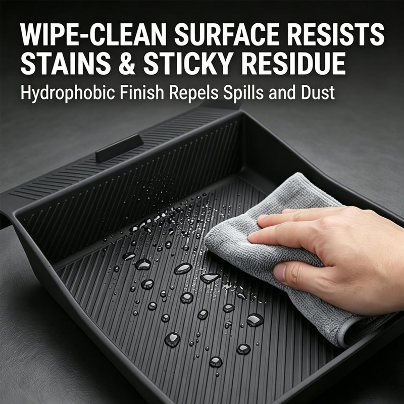Console Organizer 2026 RAV4 Hybrid Anti-Rattle Silicone