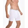 Comfneat Men's 6-Pack Boxer Briefs Soft Breatheable Underwear S-XXL Open