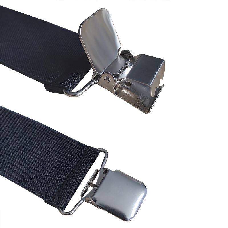 The largest selection Wide Suspenders X-Shaped Wide Clips Elastic X-Back