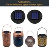 Solar Replacement Lid 8 cm for Solar Light Outdoor Lanterns,