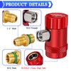 R1234yf Adapter, Adjustable 1234yf Adapter, High/Low Pressure Side R1234yf Quick