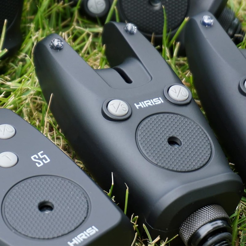 Hirisi Tackle Wireless Fishing Bite Alarm Set In Carry Bag
