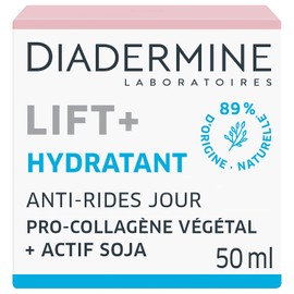 Diadermine - Lift+ hydratant anti-age, soin de jour anti-rides ultra fermeté, retenseur + hydratation - Le pot de 50ml