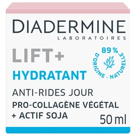 Diadermine - Lift+ hydratant anti-age, soin de jour anti-rides ultra fermeté, retenseur + hydratation - Le pot de 50ml