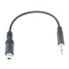 MyCableMart 6 inch 3.5mm Mono TS Male to Female Panel-Mount