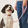 WHIPPY Floral Dog Collar with Quickly Release Metal Buckle Adjustable