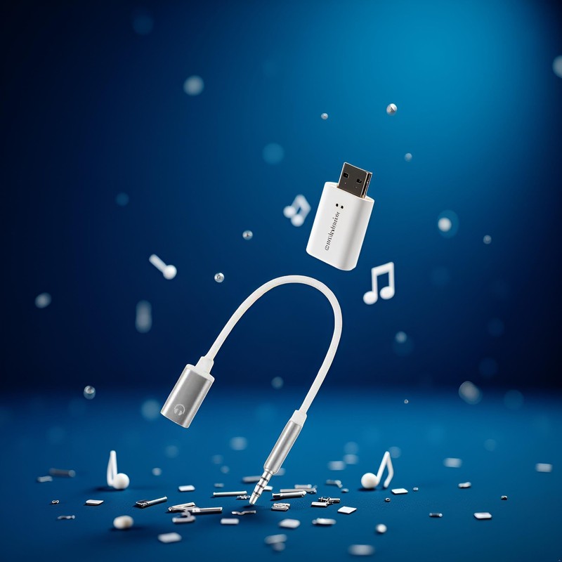 Enyolidimk 3.5mm USB to Aux Adapter 3.5mm Analog Cable Type-C