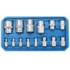 CCLIFE 14-Piece Torx Socket Set E Profile Socket Spanner Set