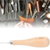 Rhombus Awl Wooden Handle Scratch Awl Beech Handle Diamond Point