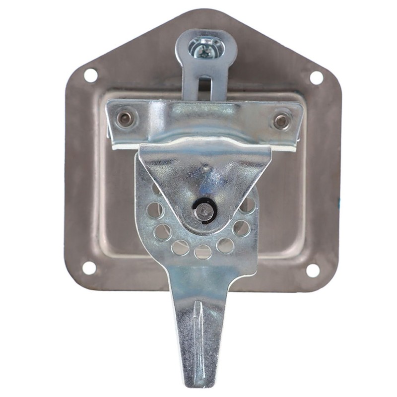 TJHSM 2 Trailer Door La-tch Folding T-Handle Lock Stainless Steel