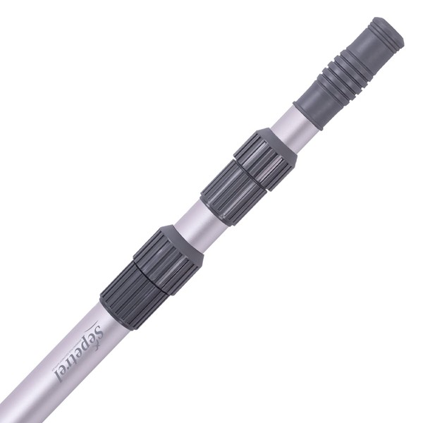 Sepetrel Pool Pole - Professional 12 Foot Telescoping Swimming Pool