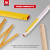 Metrie Perfect Wooden Folding Ruler/Rulers with Duplex Division 2 m