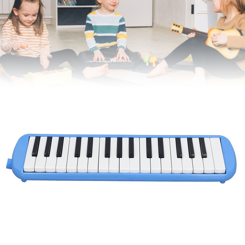 32 Keys Mouth Melodica with Mouthpiece and Blowpipe Keyboard Organ