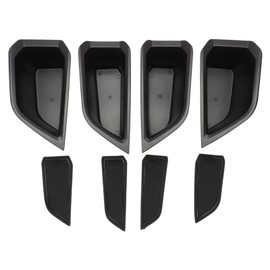 Attisfiera 4 x Door Handle Storage Box, Car Door Handle Storage Box for Q4 e-tron Sportback 2021 2022 2023 Accessories