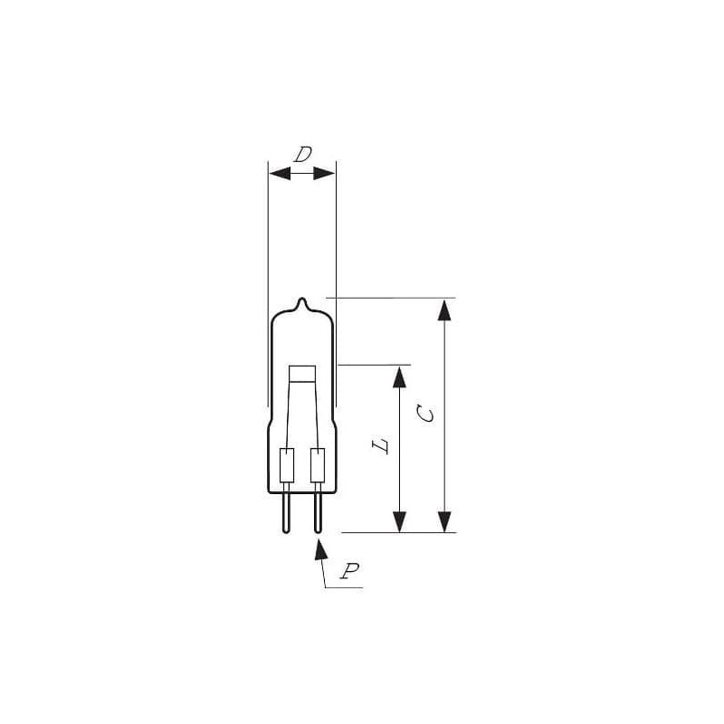Hama Lampe halogène 24V 150W ( convient pour les projecteurs